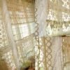 Chic Shabby Vintage Lace Fringed Curtain