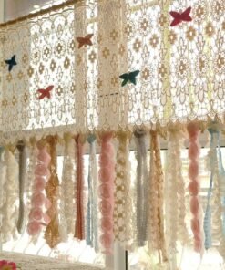 Victorian Shabby Lace Curtain