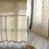 Huge Elegant French Country Chic Shabby Vintage Lace Fringed Curtain Valance/Wall Hanging/Backdrop