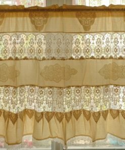 Fringed Curtain Valance/Wall Hanging/Backdrop