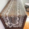 Lu embroidery foreign trade handmade mallet lace full lace table flag coverlet scarf