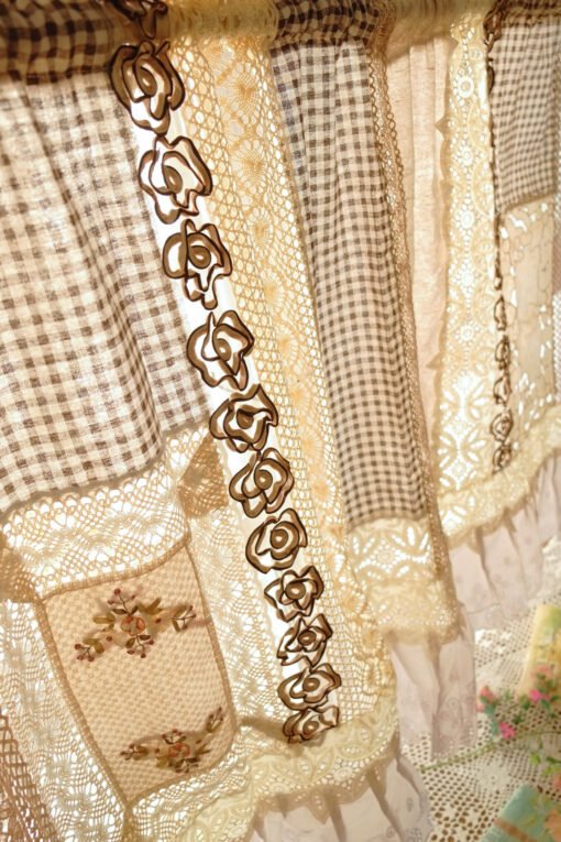 Romantic Mediterranean curtains