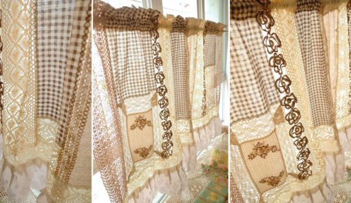 Romantic Mediterranean curtains